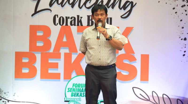 Disparbud Launching Corak Baru Batik Khas Kota Bekasi