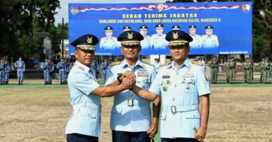 Marsma TNI Ramot C.P. Sinaga, S.E., M.Han., Jabat Danlanud Sam Ratulangi