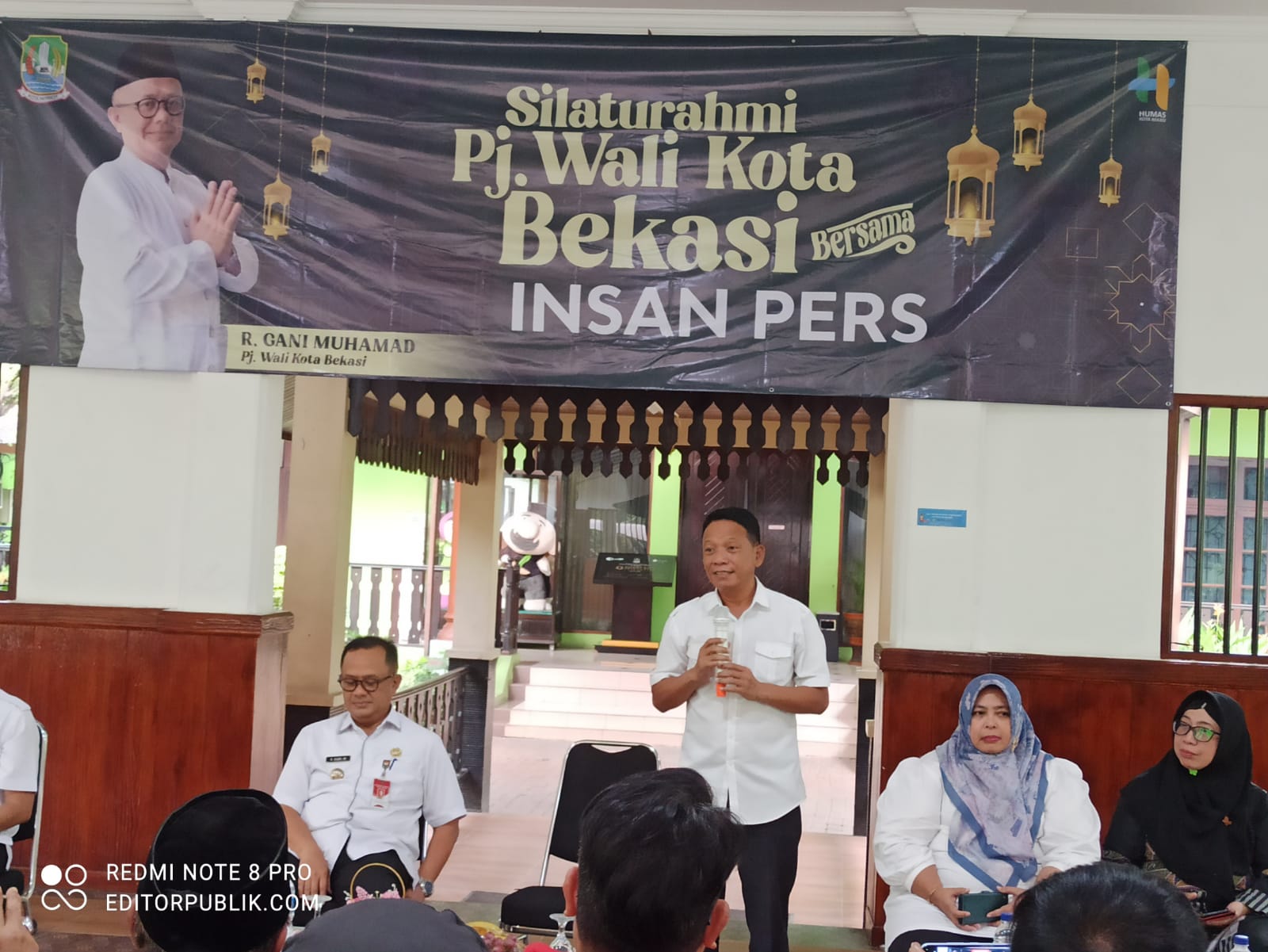 Pj Wali Kota Bekasi Silaturahmi Dengan Insan Pers