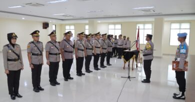 Sertijab Pejabat Polres Metro Bekasi Kota