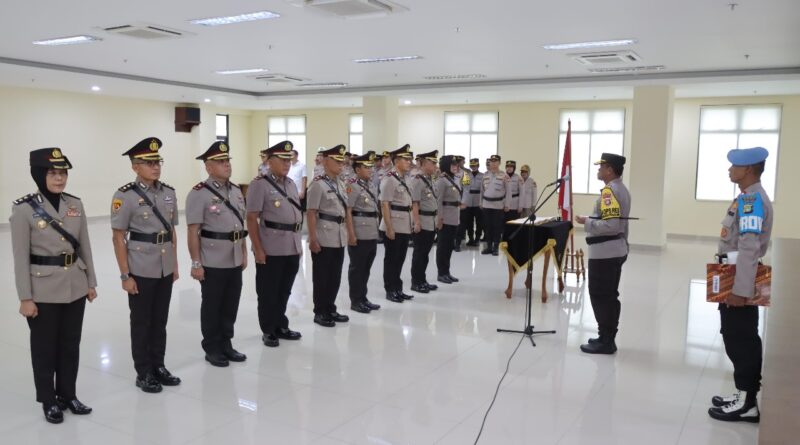 Sertijab Pejabat Polres Metro Bekasi Kota