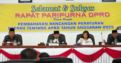 Bupati Humbahas Sampaikan Jawaban Terkait Pandangan Umum Fraksi DPRD Mengenai R-APBD 2025