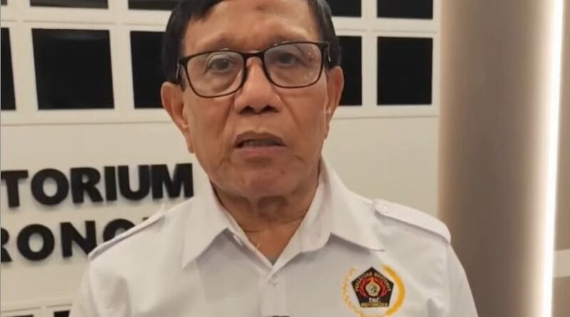 Ketua Umum Persatuan Wartawan Indonesia (PWI) Pusat, Hendry Ch Bangun