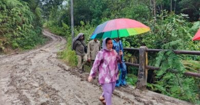 Kepala Dinas Lingkungan Hidup dan Kehutanan (LHK) Sumatera Utara, Yuliani Siregar, melihat langsung kegiatan penebangan hutan APL di Desa Sion Sibulbulon Kecamatan Parlilitan (10/4) dok. EditorPublik.com)