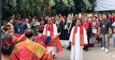 Penyambutan Ephorus Huria Kristen Batak Protestan (HKBP), Pdt. Dr. Victor Tinambunan, MST,