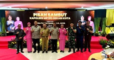 Pisah Sambut Kapolres Metro Bekasi Kota