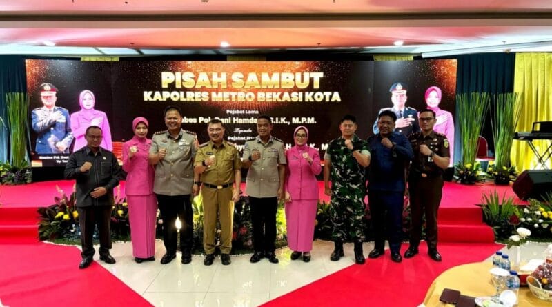 Pisah Sambut Kapolres Metro Bekasi Kota