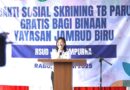 RSUD Jatisampurna Gelar Bakti Sosial Skrining TB Paru Gratis bagi Binaan Yayasan Jamrud Biru
