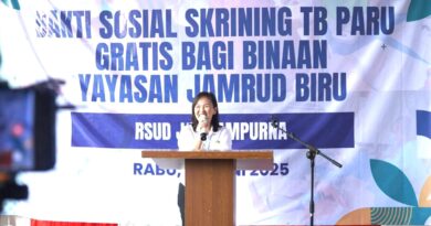 RSUD Jatisampurna Gelar Bakti Sosial Skrining TB Paru Gratis bagi Binaan Yayasan Jamrud Biru