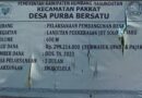 Warga Tuntut Audit, Dana Desa Purba Bersatu Kecamatan Pakkat Diduga Bermasalah