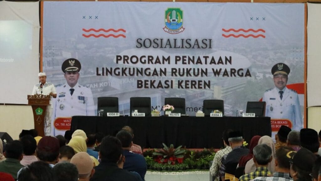 Pencairan Dana Hibah RW di Kota Bekasi