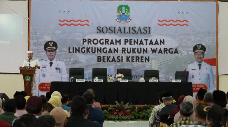 Pencairan Dana Hibah RW di Kota Bekasi