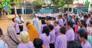 Kunjungan Wali Kota Bekasi, Dr Tri Adhianto ke Yayasan Galuh