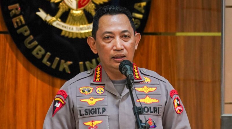 Kapolri Jenderal Listyo Sigit Prabowo