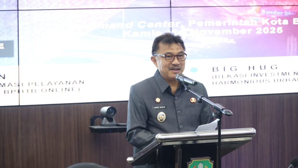 Wakil Wali Kota Bekasi Abdul Harris Bobihoe