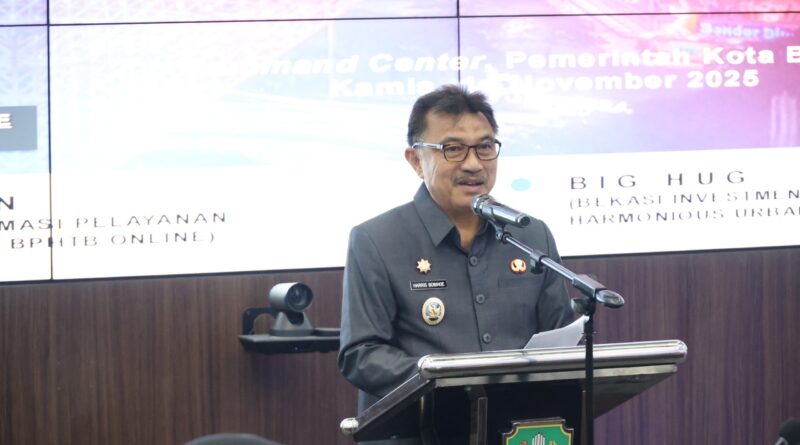 Wakil Wali Kota Bekasi Abdul Harris Bobihoe