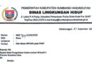 Surat resmi DLH Humbahas ke BPHL II Medan untuk akses SIPUHH PHAT