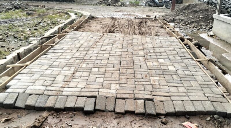 Pembangunan Jalan Tindoan Laut di Angkola Sangkunur