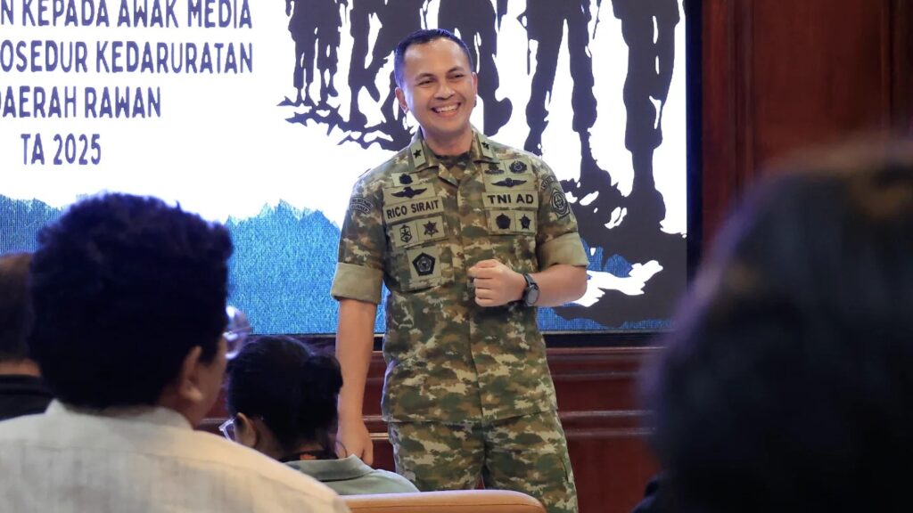Kepala Biro Informasi Pertahanan (Karo Infohan) Setjen Kemhan, Brigjen TNI Rico Ricardo Sirait