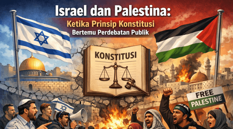 Israel dan Palestina: Ketika Prinsip Konstitusi Bertemu Perdebatan Publik