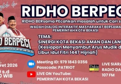 Pemkot Bekasi Bahas Persiapan Arus Mudik dan Libur Lebaran Lewat Dialog RIDHO BERPECI