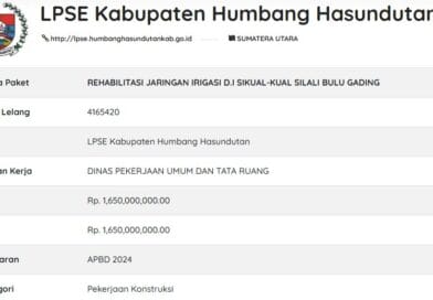 Irigasi Rp1,6 M di Sion Selatan Parlilitan Diduga Mangkrak, Warga Minta Audit dan Klarifikasi