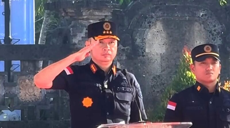 Dirjen Imigrasi Kukuhkan Satgas Dharma Dewata di Bali