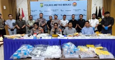 Kapolres Metro Bekasi Pimpin Langsung Penggerebekan Sarang Narkoba di Cikarang Utara