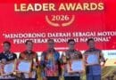 Wali Kota Bekasi Raih Top Regional Leader Awards 2026