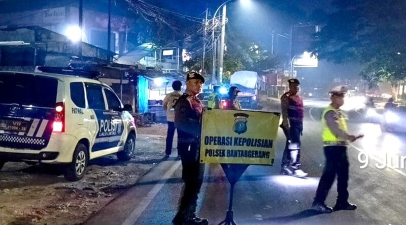 Polsek Bantargebang Intensifkan OKJ dan Ops Jaya 21