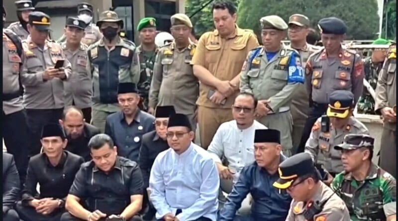 Ketua DPRD Kota Bekasi Terima Aspirasi Mahasiswa