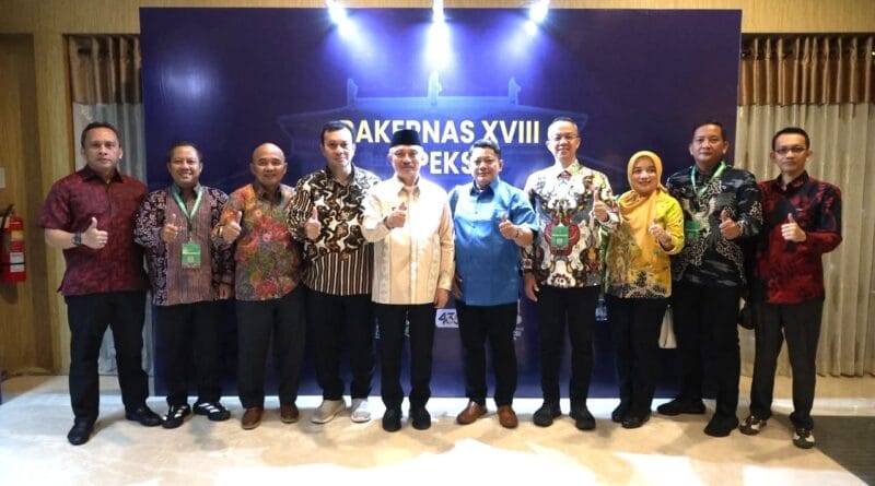 Wakil Wali Kota Bekasi Hadiri Rakernas XVIII APEKSI di Medan