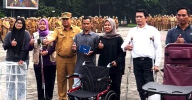 Pemkot Bekasi Salurkan 91 Alat Bantu Disabilitas
