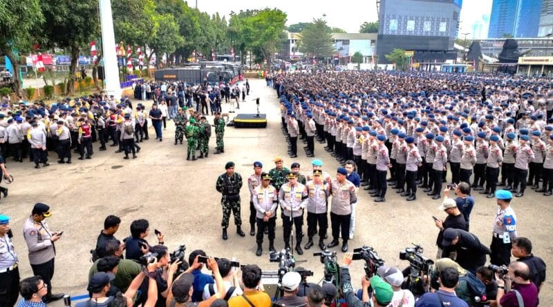 Polda Metro Jaya Siagakan 9.242 Personel Amankan Demo Mahasiswa