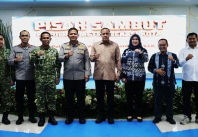 Tri Adhianto Hadiri Pisah Sambut Kapolres Metro Bekasi Kota