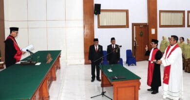 Mateus Sukusno Aji Resmi Pimpin PN Bekasi, Gantikan Riska Widiana