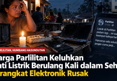 Listrik di Parlilitan Sering Padam, Warga Cemas Alat Elektronik Rusak