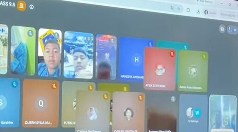 Tri Adhianto Pantau PJJ di SMPN 14 Kota Bekasi, Jaringan Internet Jadi Kendala