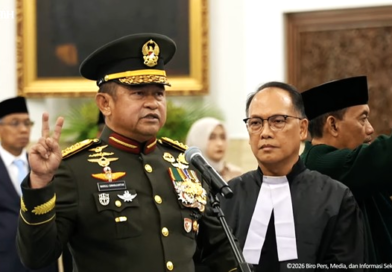 Prabowo Lantik 9 Pejabat, Maruli Simanjuntak Jadi Wakil Panglima TNI