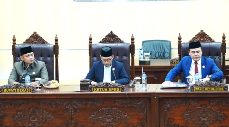 DPRD Kabupaten Bekasi Usulkan Asep Surya Atmaja Jadi Bupati Definitif